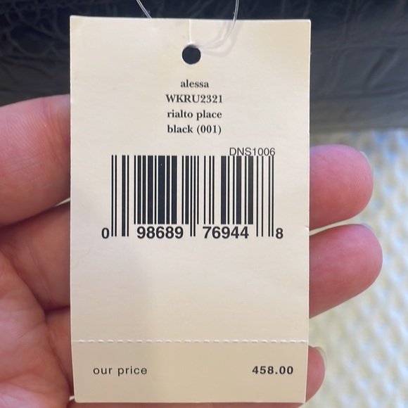 New with tags, Kate Spade black leather purse - Picture 3 of 7